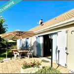 Plain-pied, au calme sur 1250 m2, 3 chambres, PAC