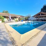 PIGNANS - MAISON PLAIN-PIED DE 107M2, TERRAIN PLAT DE 1800M2, PISCINE AU SEL 10X5M, POOL HOUSE