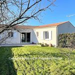 Charmante maison de plain pied centre St Jean 85 m2, 3 chambres, garage et jardin clos