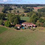 Substantial 5 bedroom country house with second house, attached land set in idyllic location
