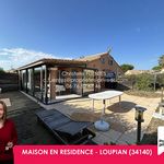 HERAULT - LOUPIAN (34140) - MAISON EN COPROPRIETE - T3 52M2 - JARDIN - PARKING