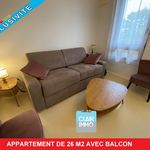 Appartement de 26 m2 avec Balcon