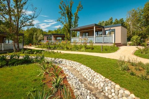 These beautiful chalets are furnished in a very comfortable way and feature most modern comforts like a dishwasher and Wi-Fi. You can choose from three types, with equal comfort level but small something special compared to the other ones. The 5-pers...