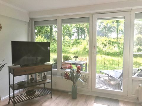 Living by the sea  The apartment presented here is located only 400m from the beautiful beach in Sierksdorf on the Baltic Sea. In the summer it is rented to vacation guests. In the rest of the year there is the possibility to realize a longer stay he...