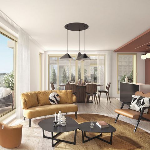 Dpt Hauts de Seine (92), à vendre CHATENAY MALABRY appartement T4 de 104 m²