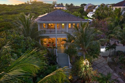 Jambalaya is a traditional Bahamian style home with an eclectic coastal flair. Featuring a total of 6 bedrooms and 5 bathrooms, this luxury home is tucked away in a lushly landscaped garden facing Harbour Island---s world-famous Pink Sand Beach. This...