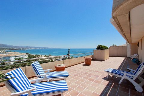 Penthouse, Puerto Banús, Costa del Sol. 2 Bedrooms, 2 Bathrooms, Built 121 m², Terrace 150 m². Setting : Beachfront, Beachside, Close To Port, Close To Shops, Close To Sea, Marina, Close To Marina. Orientation : North, East, West. Condition : Excelle...