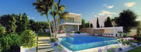 Calma Beachfront Villas in Zypern Calma Beachfront Villas sind moderne Residenzen, die an den Sandstränden von Latchi in Polis Chrysochous liegen. Die Anlage besteht aus 5 modernen 4-Schlafzimmer-Villen (ca. ab 500 qm) mit eigenem Swimmingpool und gr...