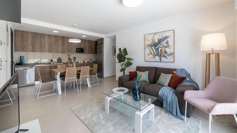 Gc-Immo-Spain offers you on the Costa Blanca Magnificent new semi-detached villa T3 in Busot on the heights of Alicante and El Campello. Features: 2 bedrooms, 2 bathrooms, open kitchen, dining room, Large terrace of 19 m2, ... etc... Large Community ...
