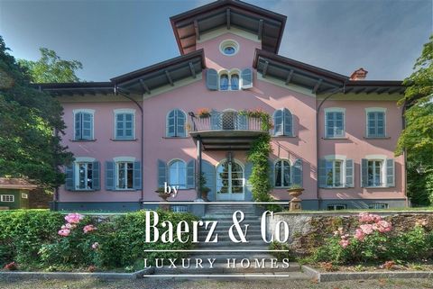 Historic villa with adjacent guesthouse perfectly renovated in 2014, maintaining and recovering the noble parts of the villa. The entire property faces south, overlooking Lake Maggiore and the Borromeo Islands, just 50 meters from the lake. The const...
