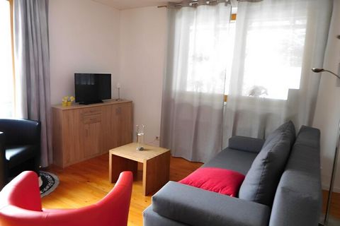 The apartment on Presseggersee in the Nassfeld ski region has a spacious bedroom for a family and a balcony facing south and west. The furnishings are modern and stylish. The bedroom has a double bed (box spring) and a bunk bed. The living room is eq...