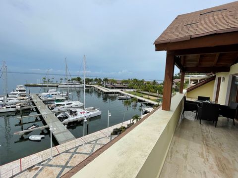 Two Bedrooms Elegant Condo-Hotel Front of Marina. Fully Furnished. Marina & Ocean View. 2 Bedrooms. 2 Bathrooms. Kitchen-aid. Hotel Service 24/7 104 mtr2 (1119.45 SF) Space. Private Neighborhood with security 24/7, Gym, Spa, Restaurants, Pools, Sport...