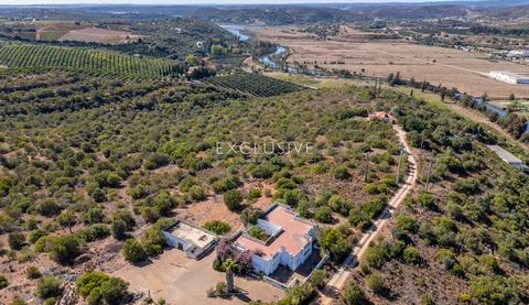 Dit betoverende pand ligt op een serene heuveltop en biedt een adembenemend panoramisch uitzicht op de historische stad Silves en het iconische kasteel. Op het grote perceel staan 2 huizen die gerenoveerd kunnen worden. De grote villa ligt aan de voo...