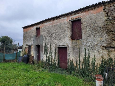 Maison 4 pièces à rénover entièrement. 2 pièces au rez de chaussée et 2 pièces à l'étage. Potentiel d'environ 120 m² habitables sur un terrain de 800 m². Beau projet pour bricoleur averti. Non éligible au Diagnostic Energétique. Mandat N° 353147 au p...