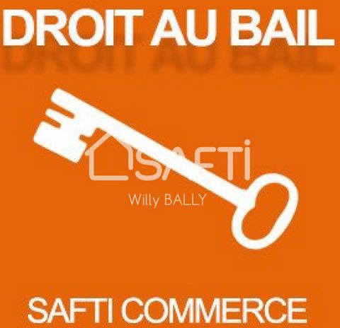 Safti vous présente cette opportunité exceptionnelle! Idéalement situé en plein coeur d'Etaples, offrant un emplacement de premier choix. Cession d’un droit au bail, sur un emplacement n°1 à proximité des magasins et des parkings en plein centre vill...