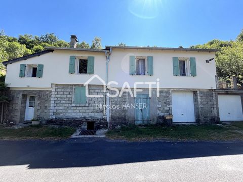 Cette maison de 139m2 avec T2 attenant se situe sur une propriété de 17200m2. Ce coin de tranquillité et de nature vous permettra d'y vivre paisiblement. Vous disposerez d'un grand garage de 60m2 sur la partie basse avec porte électrique. Quelques ma...