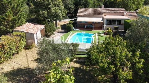 Belle maison de plain-pied sur magnifique terrain arboré