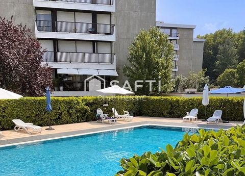 À vendre – Appartement T2 de 50 m² avec piscine, parking et cave – Mérignac centre