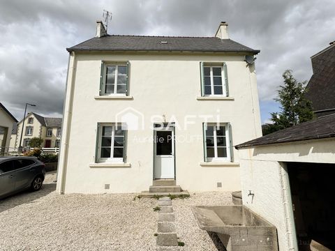 Maison Collorec 84m2, 4 chambres, jardin, 630m2
