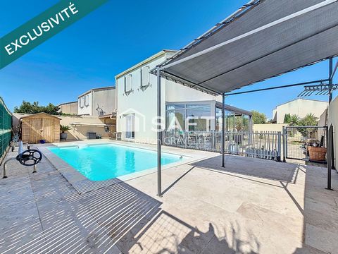 piscine, véranda, garage