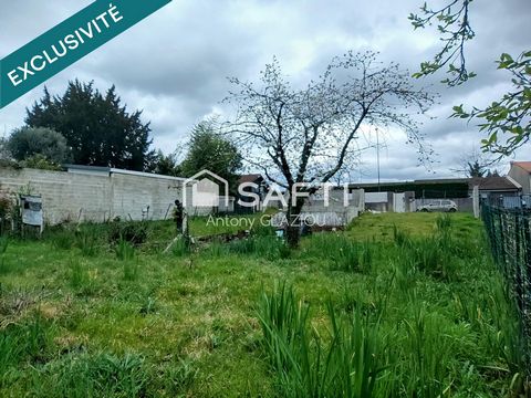 Terrain constructible et viabilisé de 468 m2