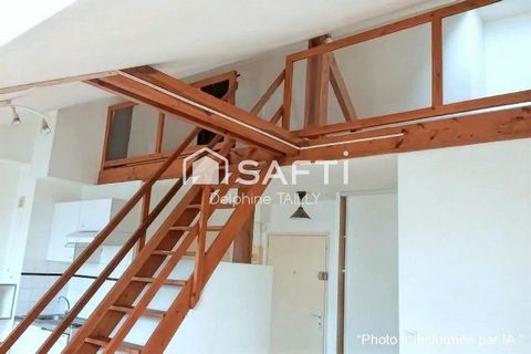T1 Bis duplex à Nantes (44300), quartier Perverie