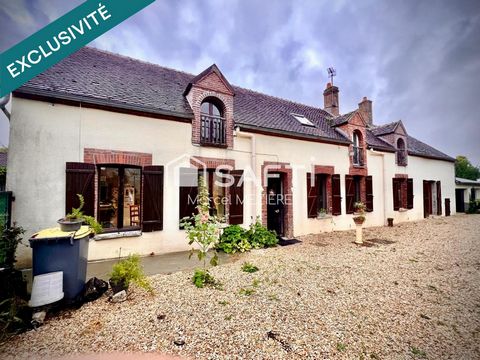 Véritable longère bourguignonne sans vis à vis.