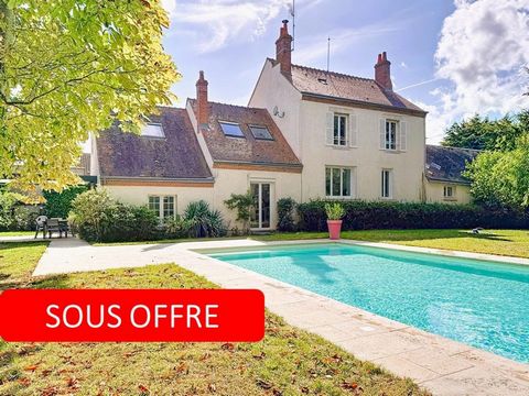 Demeure de charme de 186m² environ avec un parc arboré sans vis-à-vis