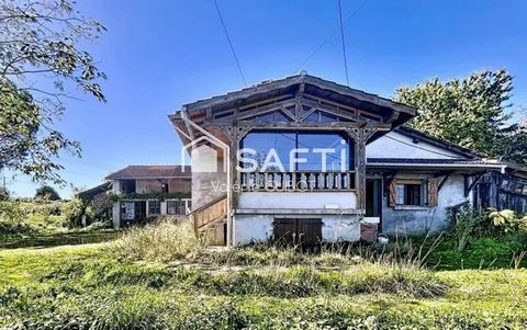 Maison de campagne à rénover sur 4800 m2 de terrain