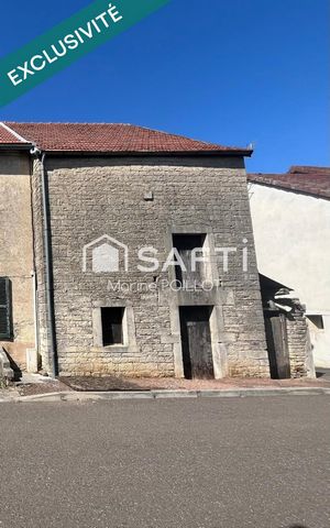 HAUTEVILLE LES DIJON ; Ancienne écurie avec terrain, à réhabiliter selon vos projets