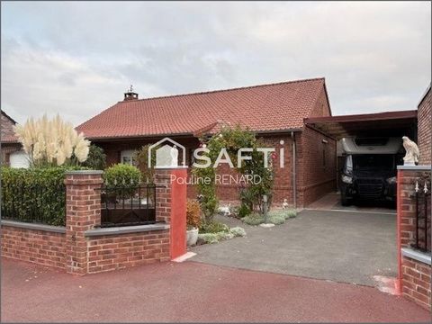 Charmante maison individuelle de plain-pied à Abscon !