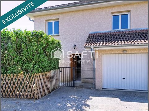 Morestel -Maison familiale 6 pièces ,4 chambres avec garage et jardin