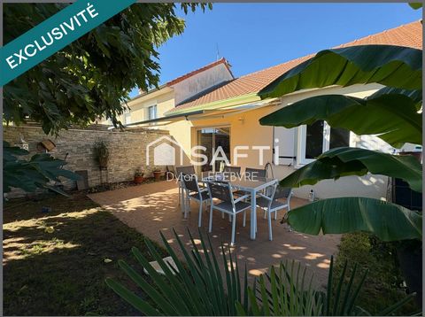 Maison plain-pied, 2 chambres, 80 m², 385 m² de terrain, quartier calme