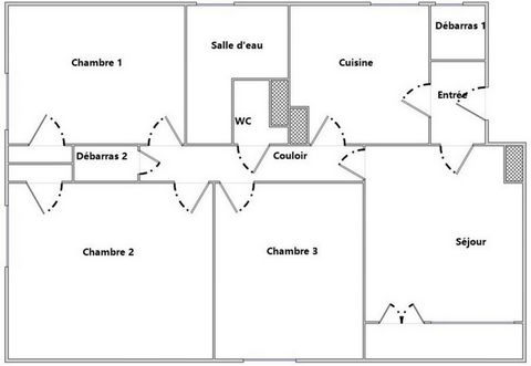 APPARTEMENT F4 - MACHEREN (PETIT EBERSVILLER)