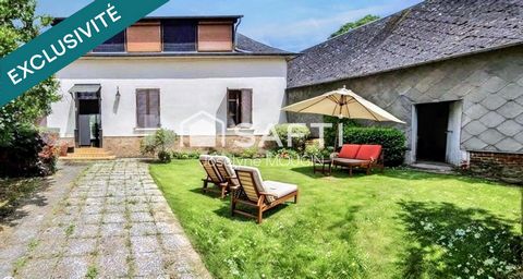 Liomer, maison 4 chambres, dépendances, garage et jardin.