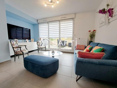 Appartement de 2017 avec grande terrasse et 3 parkings (boxables) en sous-sol.