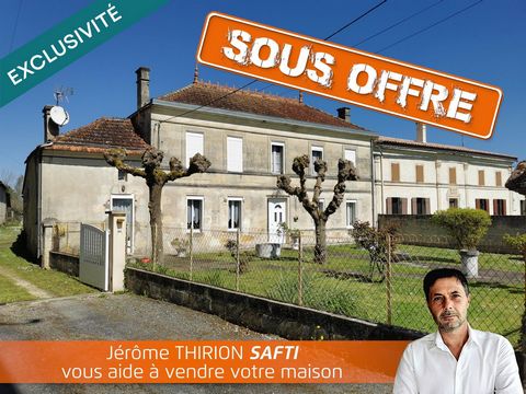 Grande maison en pierre avec grand garage de 90 m²