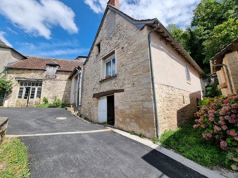 Dpt Corrèze (19), à vendre AYEN maison de 86 m² + grange