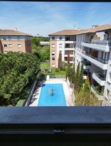 Dpt Haute Garonne (31), à vendre TOULOUSE appartement T4 de 75,23 m²