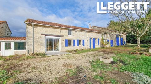A25476EED16 - Discover your own piece of paradise! This enchanting stone building, nestled in a serene setting, is truly a rare gem. Just a short drive from the vibrant village of Champagne-Mouton, offering a diverse range of amenities. Embraced by m...