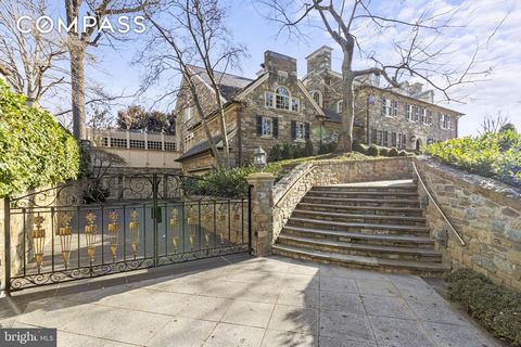 Nestled within the esteemed enclave of Wesley Heights, this rarely available residence emanates an unparalleled sense of prestige, offering extraordinary scale and unparalleled privacy while maintaining close proximity to downtown Washington, DC. Thi...