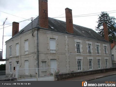 Mandate N°FRP106876 : IDEAL INVESTOR IN 20 MN NORTH OF BLOIS, set of 6 housing consists of: 1 studio, 2 T2, 1 T3 and 2 T4 with private courtyard. A strong potential for expansion through an attic and various outbuildings. A T3 is currently being reno...