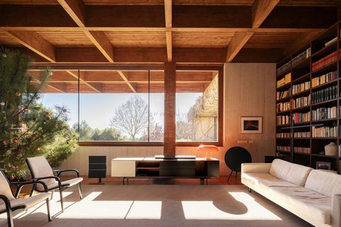 THE HARVEST HOUSE A modernist architectural gem seamlessly integrated into its natural surroundings, this expansive property spans 20 hectares and presents an opportunity for an exclusive private estate or a tourism and agricultural project. The 3-be...