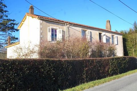 Pretty farmhouse with 3 bedrooms & scope to increase the living accommodation, the grounds include a terrace area, orchard, 2 wells and a large pond, situated in a rural location surrounded by woodland and fields.  Vouvant is nearby for shops and ame...
