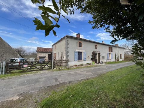 #EXCLUSIVE TO BEAUX VILLAGES! Character farmhouse suitable for horses, a small holding or a permaculture project. Beams, fireplaces, wood burning stoves, large living areas and 2 bedrooms and a bathroom on the ground floor. A small area of the attic ...