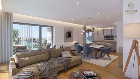 Situado em S. João do Estoril, este empreendimento consiste em dois prédios - A e B.Estará disponível este apartamento T3 com a vista mar, inserido no piso 2. Conta com área total de 203 m2, e é constituído por: Hall de entrada, sala ampla com 49 m2,...