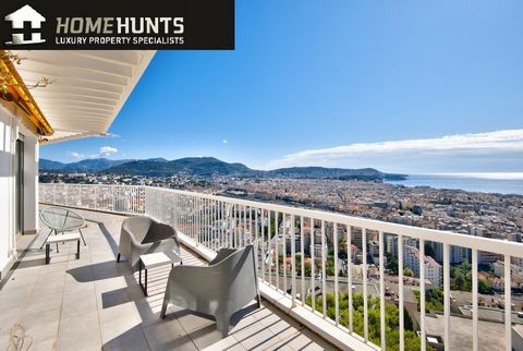 Nice Hills - Saint Pierre de Feric - Ideally located, in a dominant position, close to the high schools and shops with the bus stop at the entrance of the residence, pleasant 3 bedroom traversing apartment located on the top floor of a luxury residen...