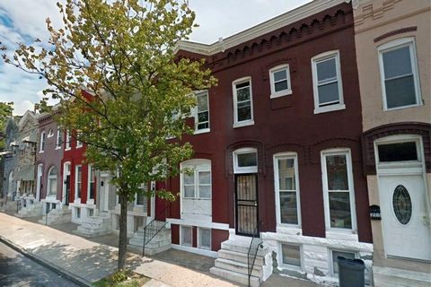 Het onroerend goed voor 135,000.00 USD genereert een jaarlijks netto rendement van 13,272.00 USD, gelijk aan 9,83%. Dit huis ligt in Baltimore en heeft een oppervlakte van 97 m² en bestaat uit 3 slaapkamer(s) en 1 badkamer(s). Kenmerken van de woning...