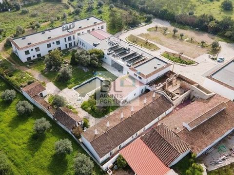 Fantástico investimento no Algarve. A poucos quilómetros de Tavira, no coração do interior algarvio, descubra esta soberba propriedade, ideal para um projeto hoteleiro. Hotel com 33 quartos para cadeiras de rodas. Mais 6 casas de campo com uma cama, ...