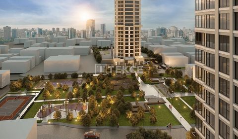 Appartements avec Vue sur la Ville et la Mer Dans une Résidence Sécurisée à Istanbul Atasehir Les appartements à vendre sont situés dans le quartier Atasehir sur le côté asiatique d'Istanbul. Atasehir est l'une des régions d'Istanbul qui se développe...